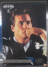 1995 Fleer Batman - Puzzling It Out (Val Kilmer) #50