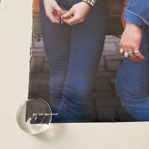 Vintage Original 80er Motorhead RO 134 gedruckt in Holland Band Poster 33" x 23" - Bild 2 von 17