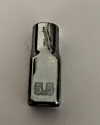 Milwaukee  5.5  mm x 1/4 In. Dr  6-Point Standard Socket Free USA Shipping