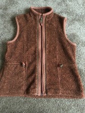 Woolrich Deep Pile Java Heather Womens Medium Vest C1