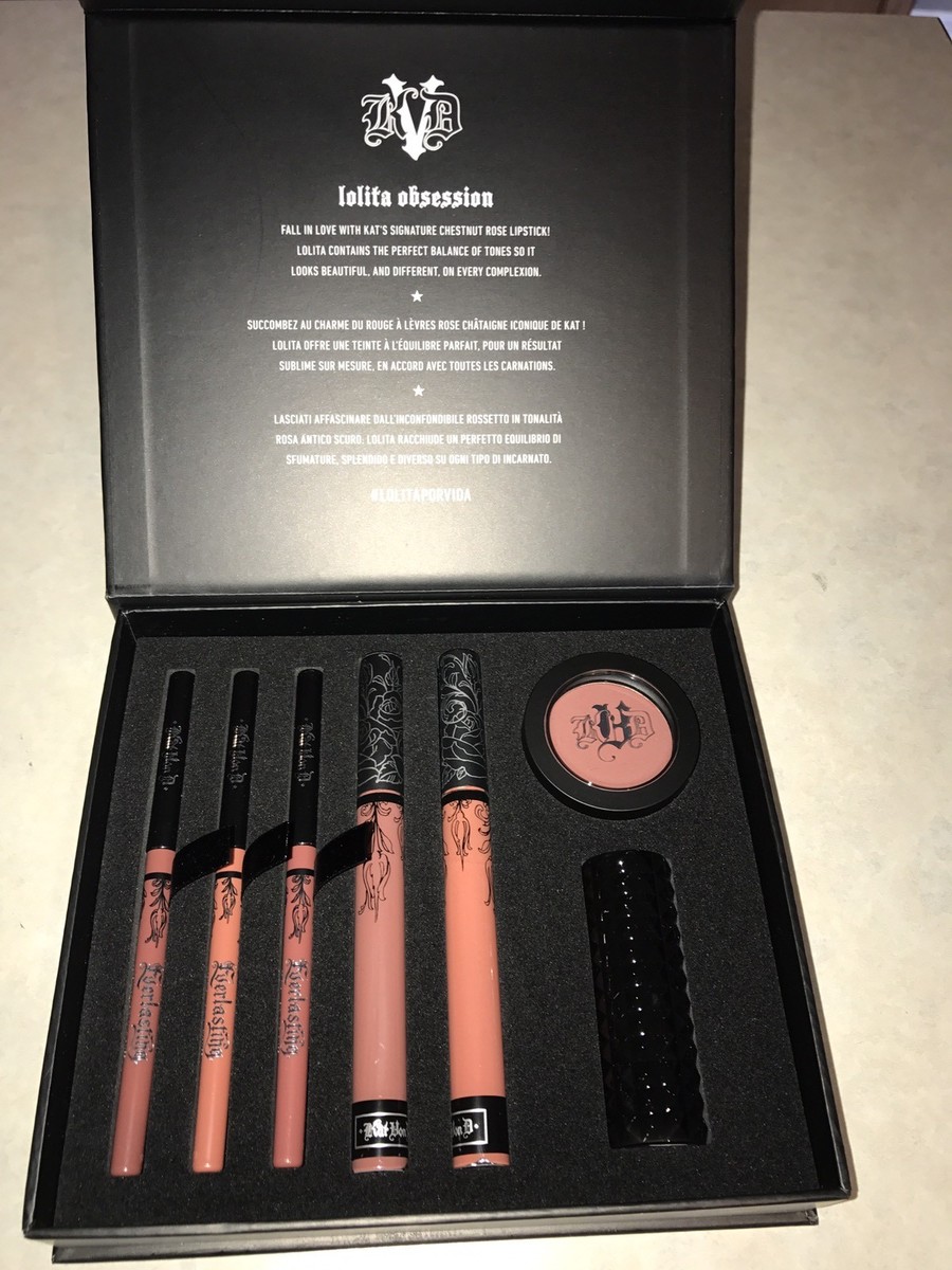 New Kat Von D Lolita Obsession Collector's Edition 7-Piece Set