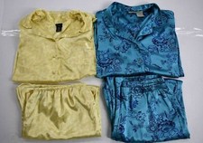 4 Secret Treasures Women Floral Long Sleeve Shirt Pull On Pant Pajama Sleepwear