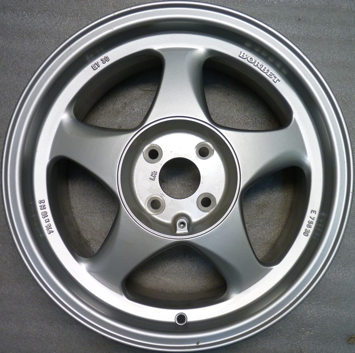BORBET Alufelge E 75630 7,5x16 ET30 neu jante rim wheel llanta
