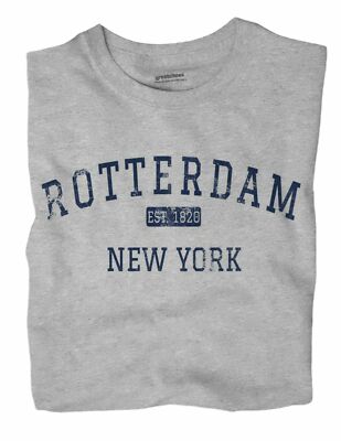 Rotterdam New York NY T-Shirt EST