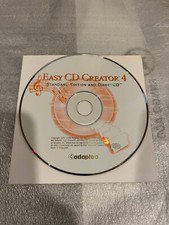 Adaptec Easy CD Creator 4 Standard Edition and DirectCD Software Application