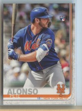 2019 Topps Base Set Photo Variations #475 PETE ALONSO RC RETAIL FACTORY