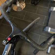 Carbon Road Integrated Handlebar with Stem Cycling UD Glossy Ultralight AERONOVA