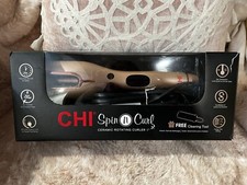 CHI Spin N Curl Ceramic Rotating Hair Curler 1" Special Edition Rose Gold