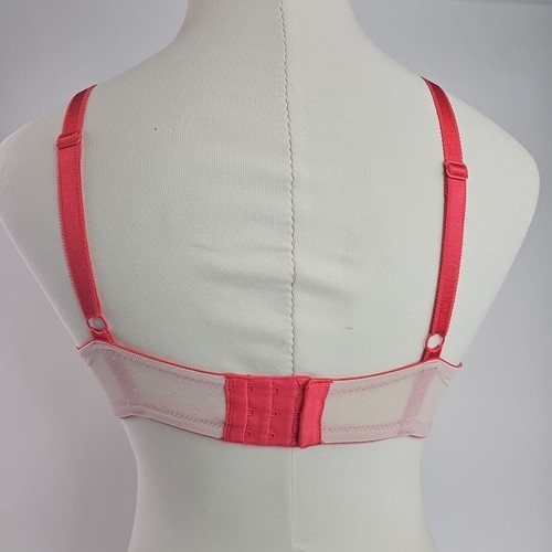Victoria's Secret Dream Angels Luce Push-Up Pizzo Rosso 38D Strass - Foto 3 di 6