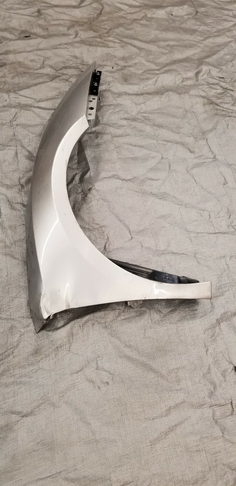 LAMBORGHINI GALLARDO FRONT RIGHT PASSENGER SIDE FENDER OEM 400821022 SILVER