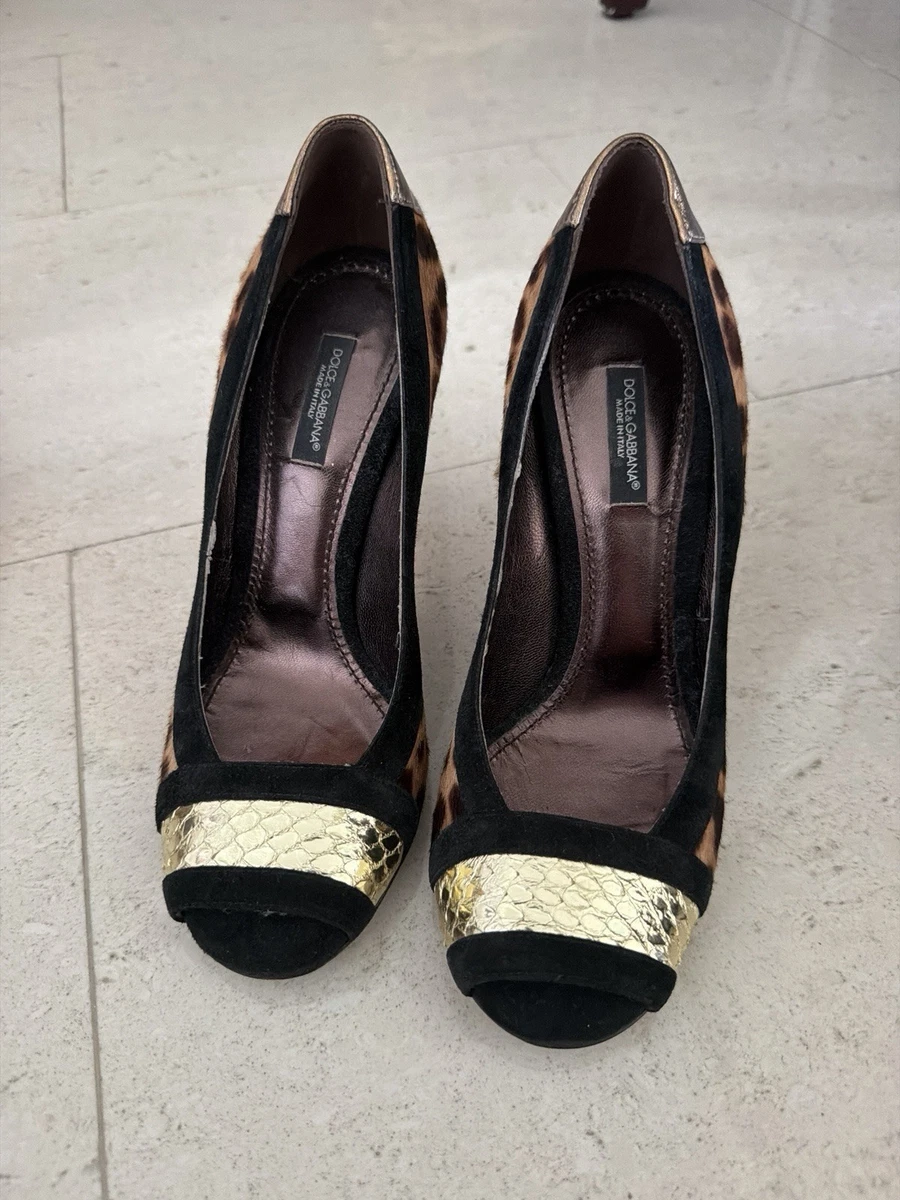 Dolce&Gabbana Animal Print Heels for Women for sale - eBay