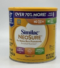 Similac NeoSure Infant Powder Milk-Based Formula Can 22.8 oz EXP 09/27 New