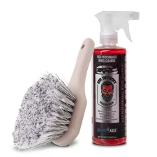 Mr. Detroit - Wheel & Tire Cleaning Kit with Wheel Cleaner & Soft PET Brush