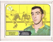 1968-69 OPC #149 JEAN-PAUL PARISE ROOKIE CARD MINNESOTA NORTH STARS!!. rookie card picture