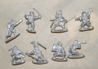x8 Denizen 1980s Ninjas Samurai Oriental Adventures figures Grenadier TSR — photo 4