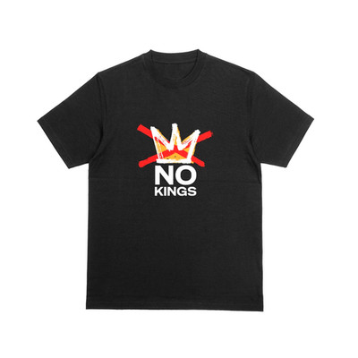 NO KINGS Tshirt Antifaschistisch Protest Top Diktatur Tyrann Politik Tee 196