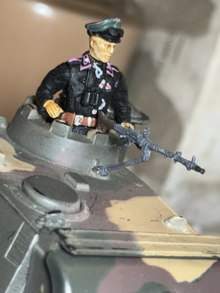 RARE Forces Of Valor Unimax 1:32 German Panther Tank German ”TURRET ONLY”w/Fig - Image 4 of 4
