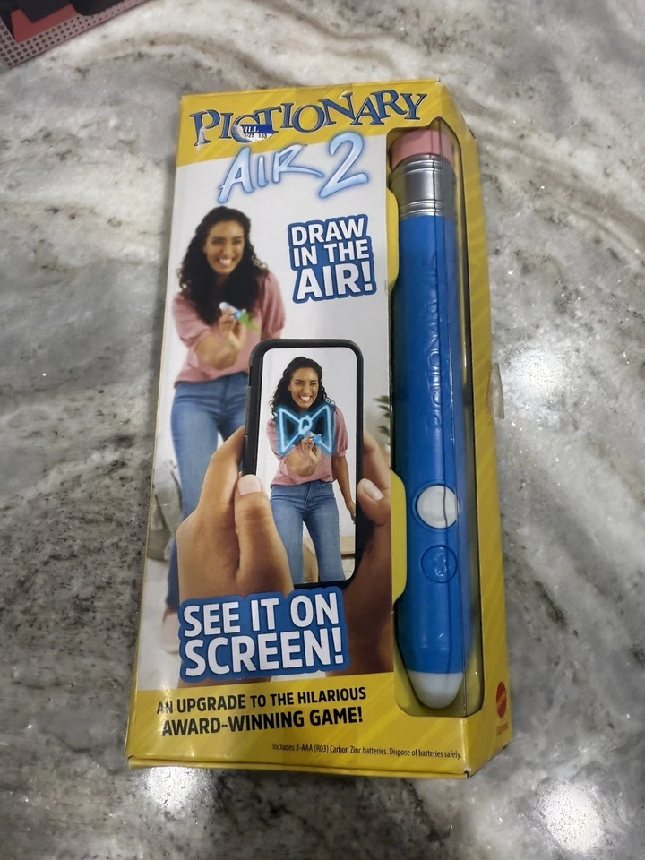 Pictionary Air 2 Interactive Drawing Game for Families, Phone TV Compatible - Image 2 of 2