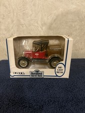 VINTAGE 1989 ERTL Collectibles Coin Bank 1918 Runabout Barrel True Value