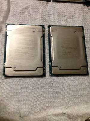 MATCHING PAIR  Intel Xeon Silver 4116...SR3HQ...CPU  12 Cores 2.10GHz LGA3647