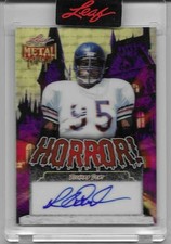 Marketplace image: RICHARD DENT 2025 LEAF Halloween Horror GOLD SUPERFRACTOR Auto Autograph 1/1