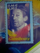 France 3393 ** S Gainsbourg  en 2001
