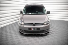 Maxton Design Frontlippe passend für VW Caddy Mk3 FL schwarz Hochglanz