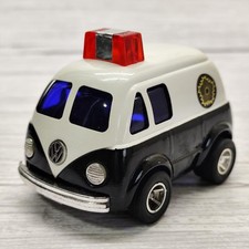  Rare Ichiko Tin Wagen Police Car with operating sound Showa Retro original