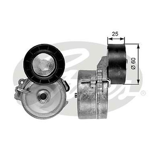 Gates T39033 Spanner Satz Mit Riemenscheiben FüR Citroen Berlingo 1,9 51Kw 69Cv-image