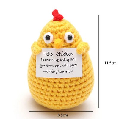 Häkelhafte Halloween-Geister Puppe Dekoration Geschenke Handgemacht