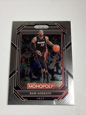 Bam Adebayo-Miami Heat-2022-23 Panini Monopoly Prizm Basketball #47
