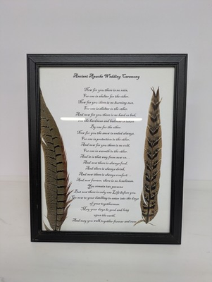 #ad APACHE WEDDING CEREMONY FRAMED PRINT $21.99