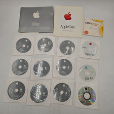 iMac Software Restore CD Disc Version 10.1.2 9.2.2 6 Discs Apple care iPhoto