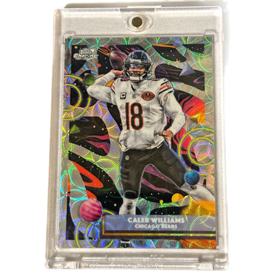Topps 2025 Cosmic Chrome Football Caleb Williams Nucleus Insert #16 Bears