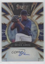 2020 Select Sparks Signatures Holo Prizm 63/99 Bryan Abreu Rookie Auto RC 0a4s