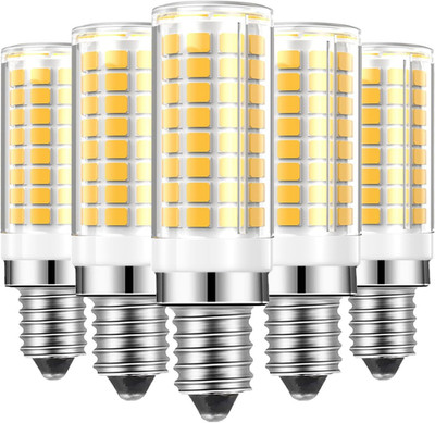 E14 LED Light Bulbs Dimmable 7W Equivalent to Halogen Bulb 75W 730LM, E14 Corn L