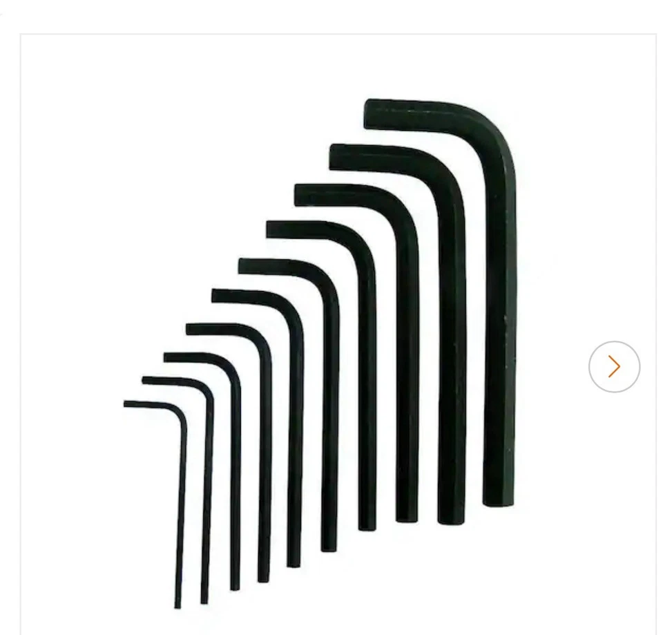 BUNDLED: HUSKY SAE Short Arm Hex Key Set & METRIC Short Arm Hex Key Set (20 pcs) - Image 4 of 4