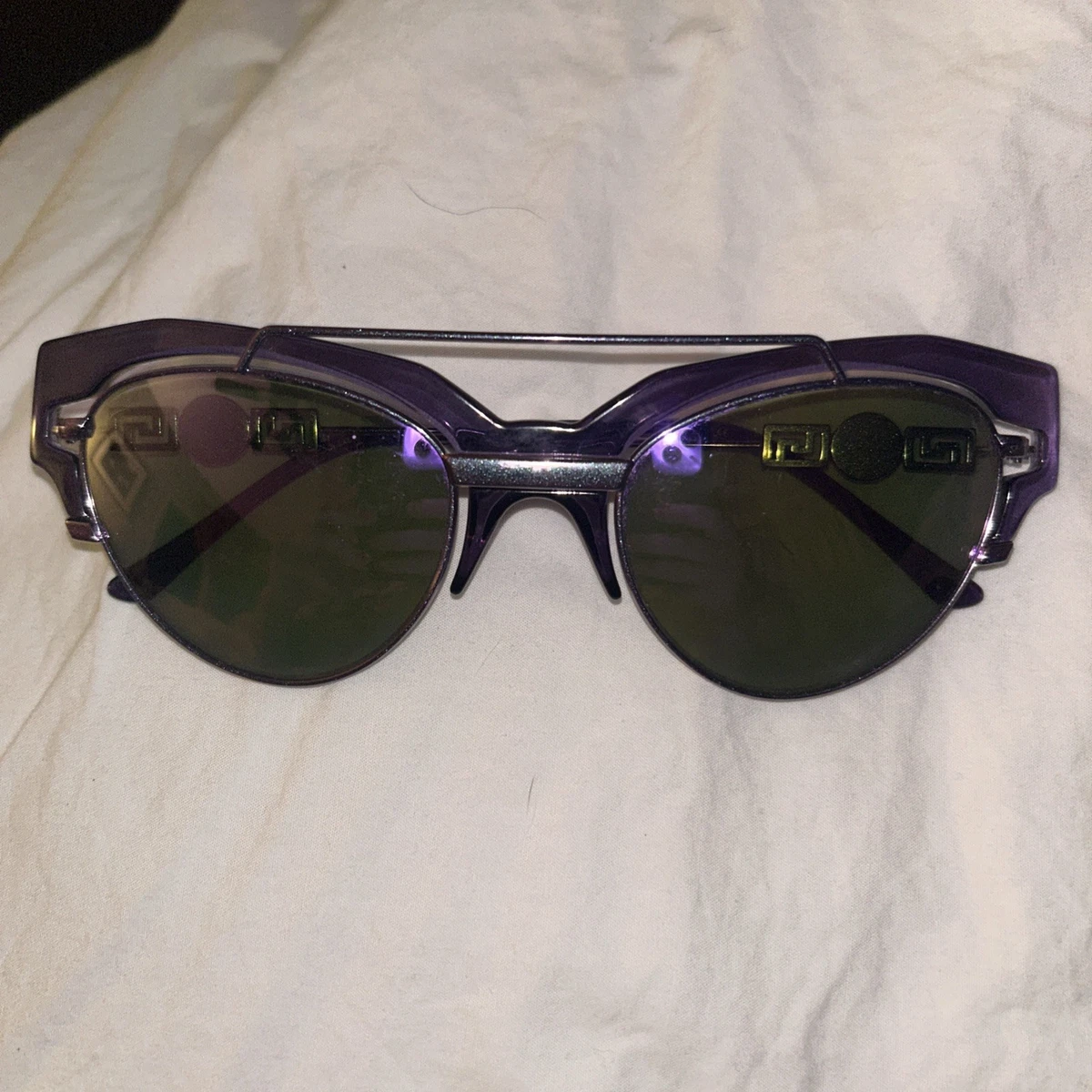 Versace Cat Eye Sunglasses Purple for Women for sale | eBay display picture 1