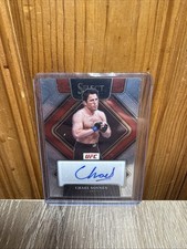 2022 Panini Select UFC Signatures Chael Sonnen #SG-CSN