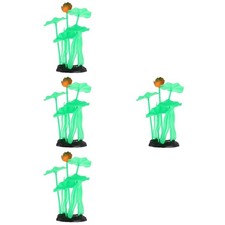 4 szt. Dekoracje akwarium Małe gospodarstwo domowe Akwarium Zaopatrzenie lotosu