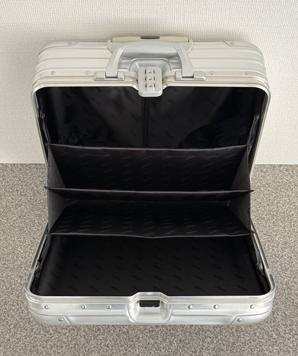 Rimowa Topas Business Trolley Silver 2-wheels Carry Case Suitcase