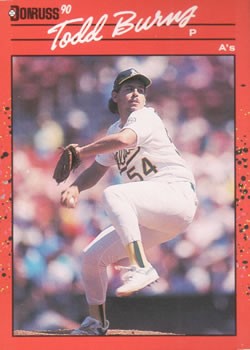 1990 Donruss #446 Todd Burns