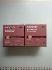 Momcozy M5 Breast Pump Replacement Accessories Kit 21mm Inserts - Lot of 2 New