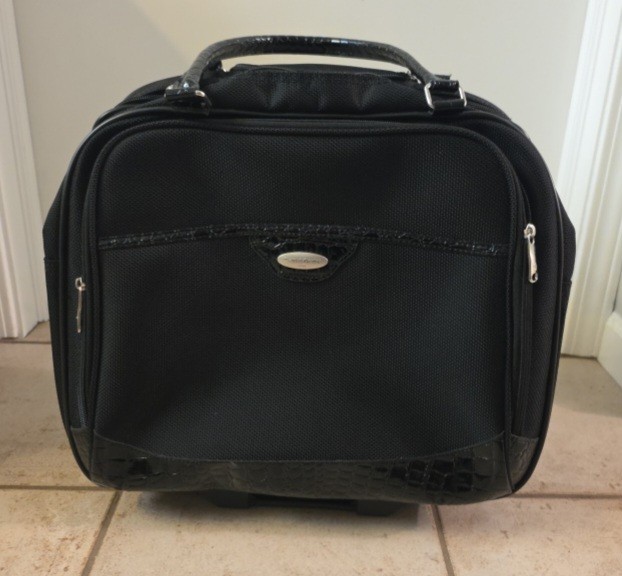 Samsonite Vtg 1910 Business Mobile Wheeled Office Travel Cas