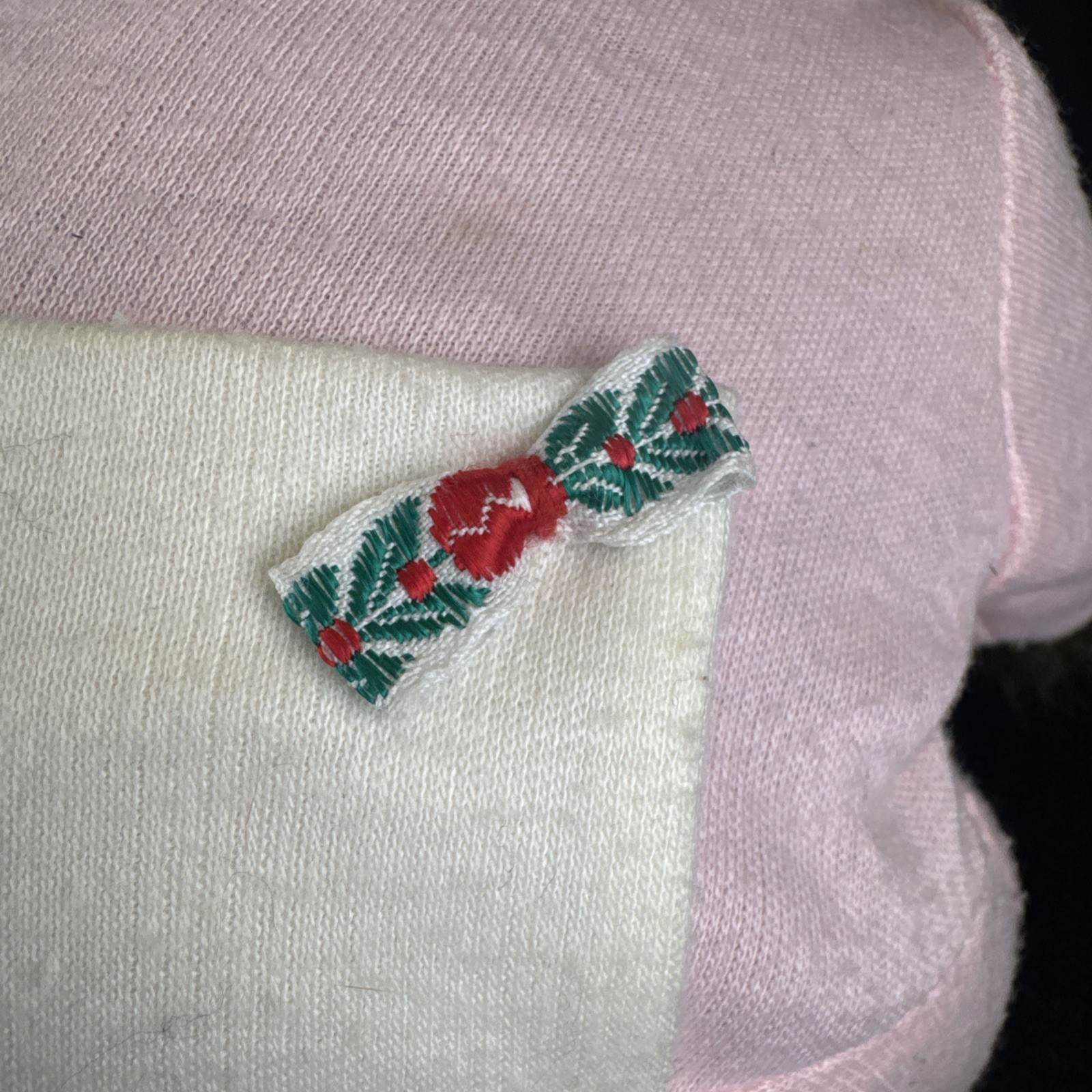 Hosung Baby Monkey Pacifier Pink Pillow 10" Plush Stuffed Animal Vintage 1994