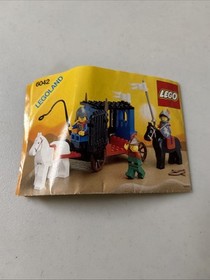 LEGO 6042 Castle Dungeon Hunters Set Complete with instructions & box 1990