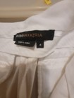 BCBGMAXAZRIA Women's Solid White Wide-Leg Dress Pants Size 4p — photo 5