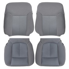 Driver Passenger Side Seat Bottom Cloth Replacement Lean Back Repair Cover