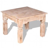 Couchtisch Akazienholz 60X60X45 Cm