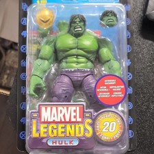 MARVEL LEGENDS 20TH ANNIVERSARY INCREDIBLE HULK FIGURE  NEW & SEALED